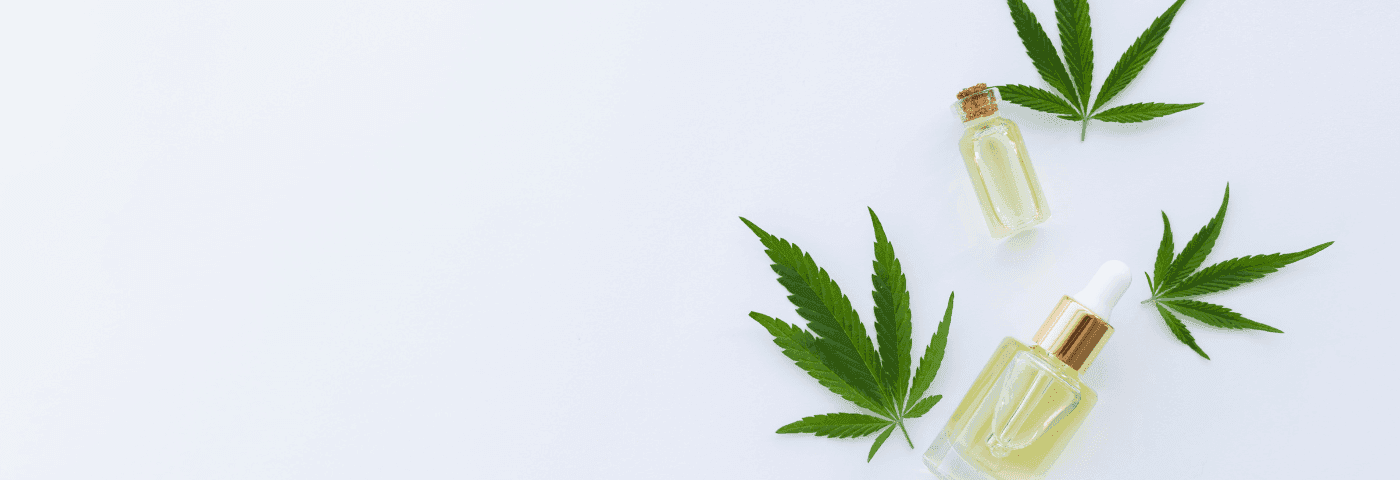 Cannabisblätter und Extrakte